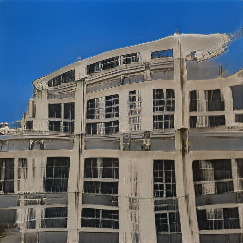 A building from the first Runway model